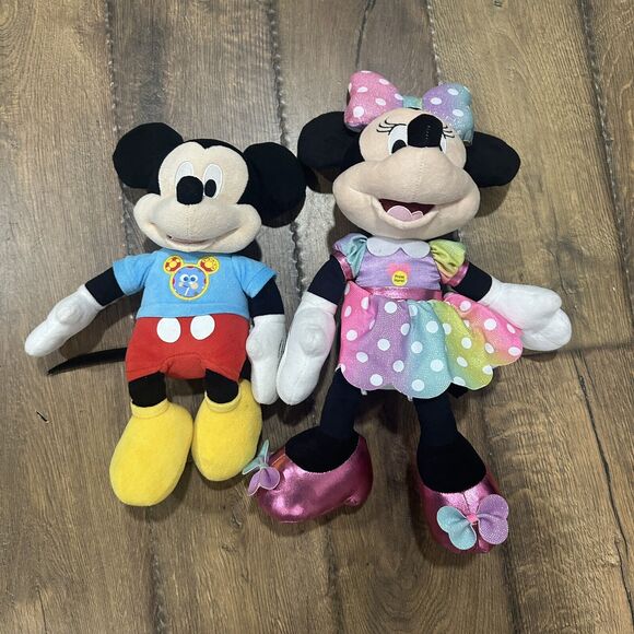 Just Play Other - Disney Clubhouse Junior Singing Fun Minnie Mouse Mickey Doll Plush Toy